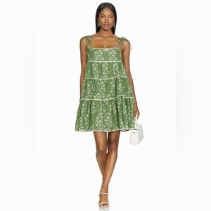 JULIET DUNN PRINTED DRESS